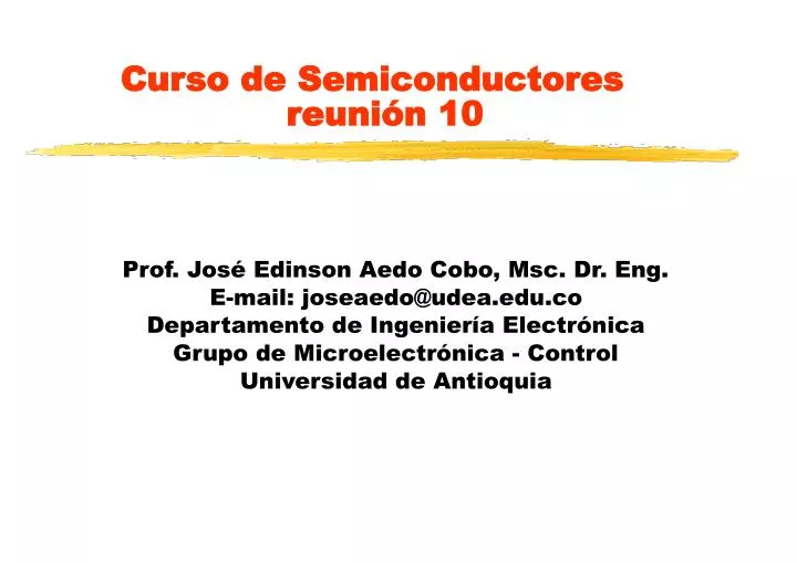 curso de semiconductores reuni n 10