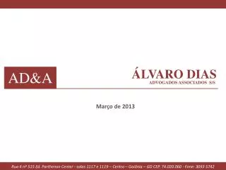 mar o de 2013