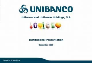 Overview of Unibanco
