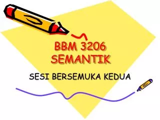 bbm 3206 semantik