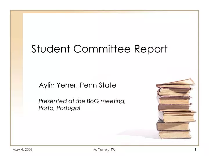 student committee report