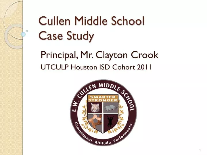 cullen middle school case study