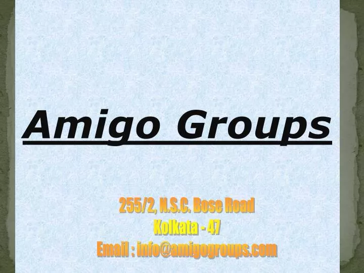 amigo groups
