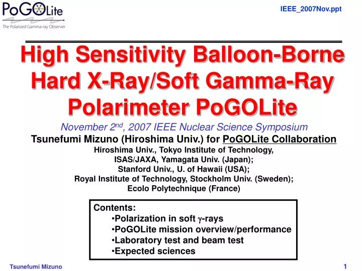 high sensitivity balloon borne hard x ray soft gamma ray polarimeter pogolite