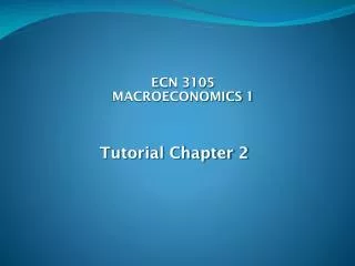 Tutorial Chapter 2