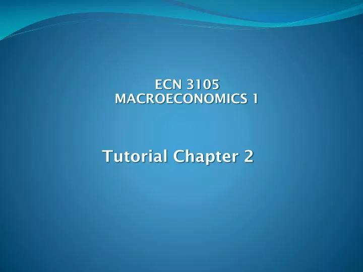 tutorial chapter 2