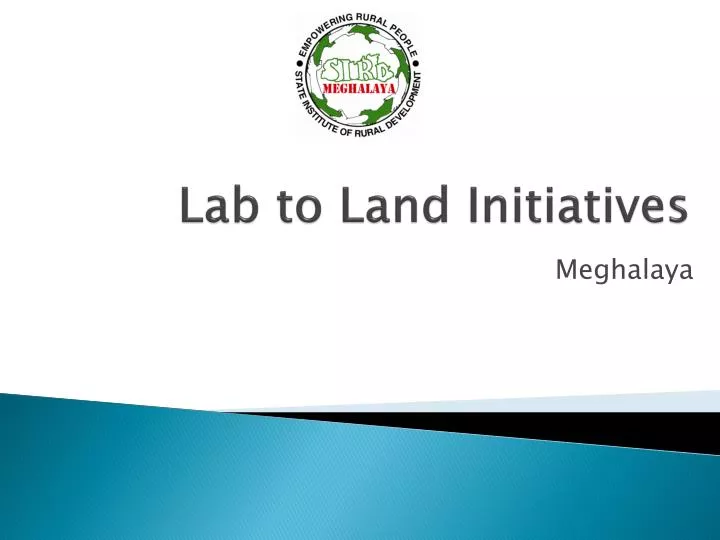 lab to land initiatives