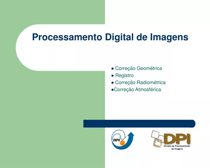PPT - Processamento de Imagens PowerPoint Presentation, free download -  ID:5596585