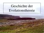 Geschichte der Evolutionstheorie - slide 1