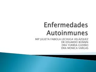enfermedades autoinmunes