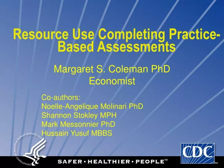 resource use completing practice based assessments