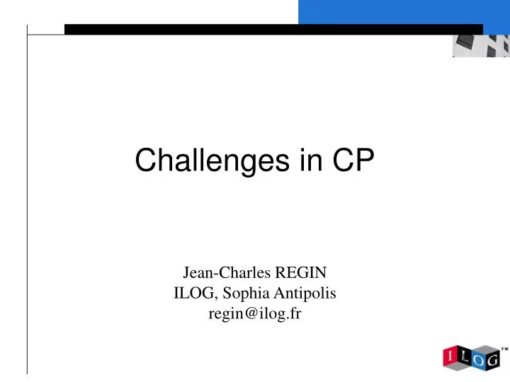 challenges in cp