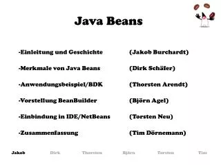 java beans