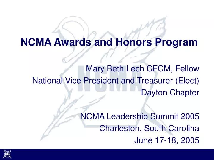 ncma awards and honors program