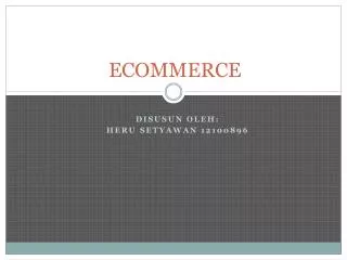 ecommerce