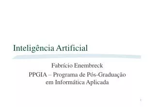 intelig ncia artificial