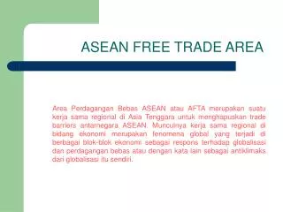 asean free trade area