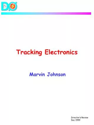 Tracking Electronics
