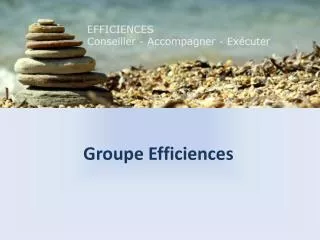 groupe efficiences