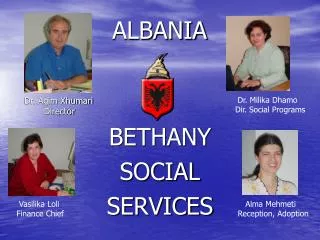 BETHANY SOCIAL SERVICES