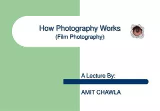 How Photography Works (Film Photography)