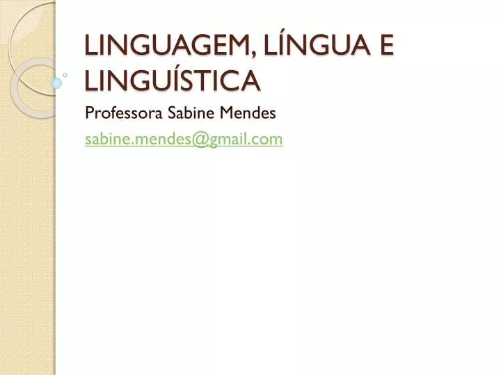 linguagem l ngua e lingu stica