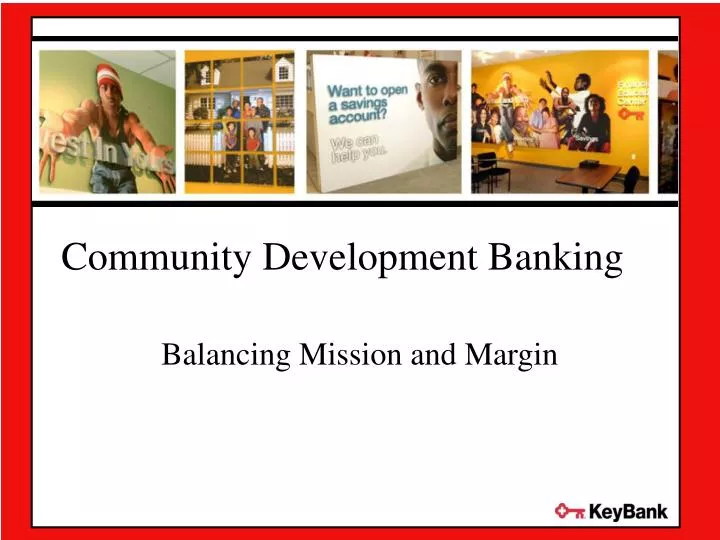 community development banking