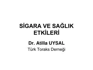 s gara ve sa lik etk ler