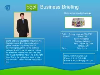 Business Briefing