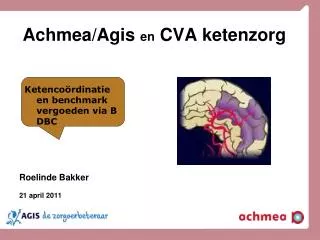 achmea agis en cva ketenzorg