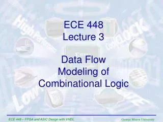 Data Flow Modeling of Combinational Logic