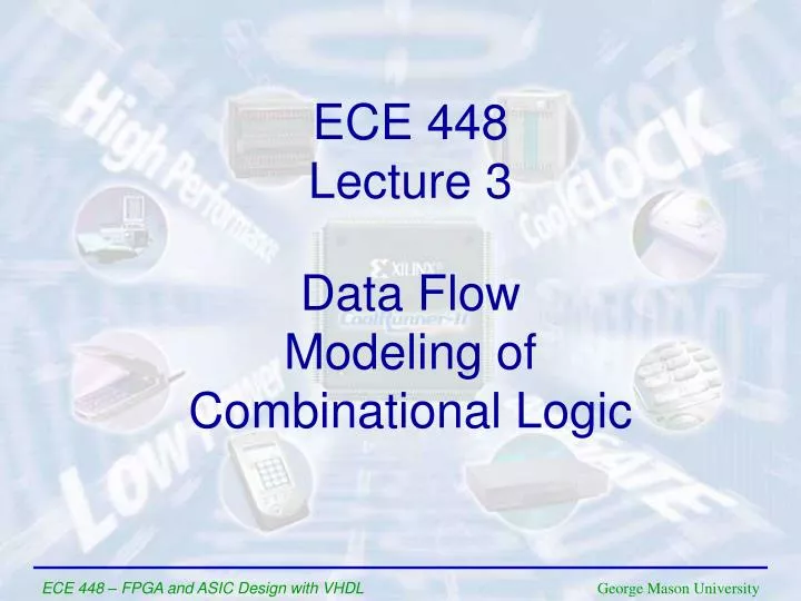 data flow modeling of combinational logic