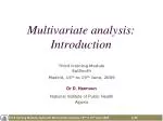 PPT - Introduction To Multivariate Analysis PowerPoint Presentation ...