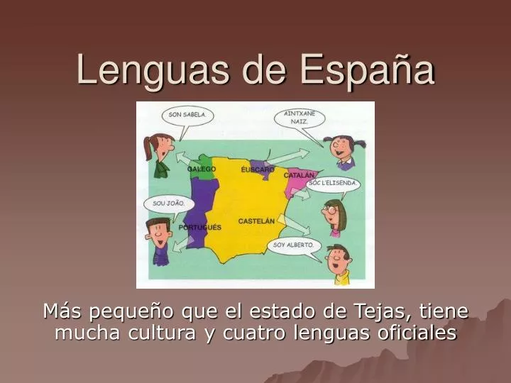 lenguas de espa a