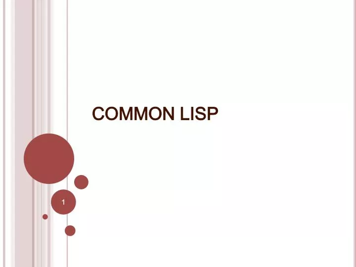 common lisp