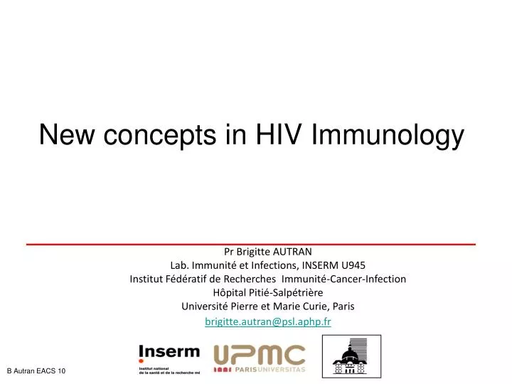 new concepts in hiv immunology