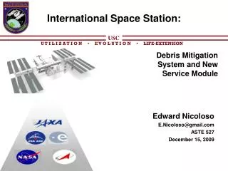 International Space Station: