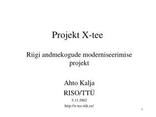 projekt x tee