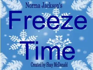 Freeze Time