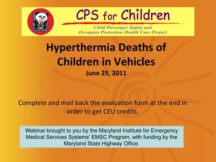 hyperthermia deaths of children in vehicles june 29 2011