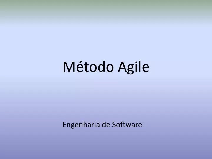 m todo agile