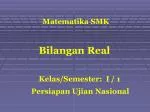 Bilangan Real - slide 1