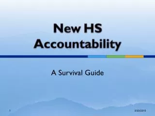 New HS Accountability