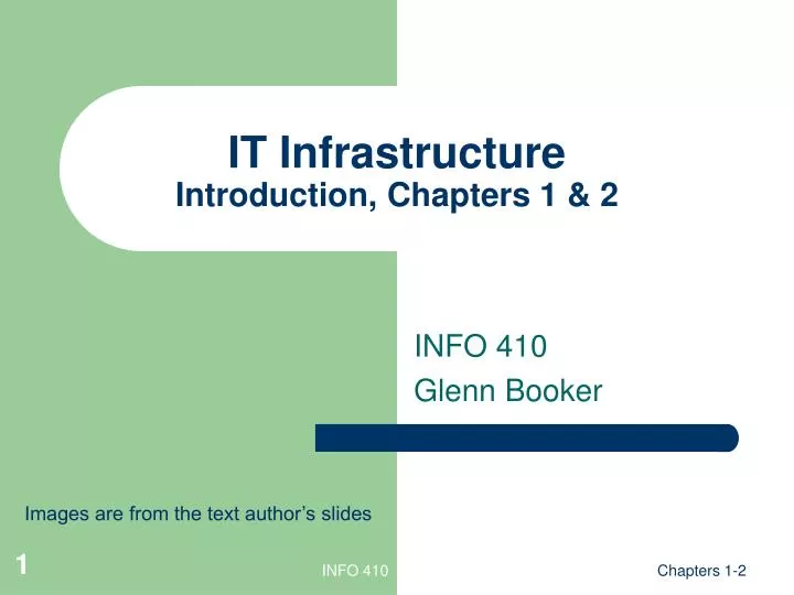 it infrastructure introduction chapters 1 2