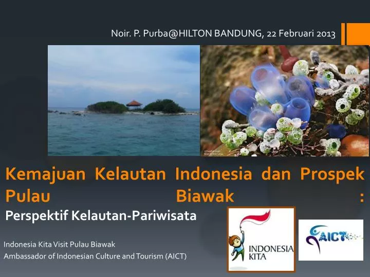 kemajuan kelautan indonesia dan prospek pulau biawak perspektif kelautan pariwisata