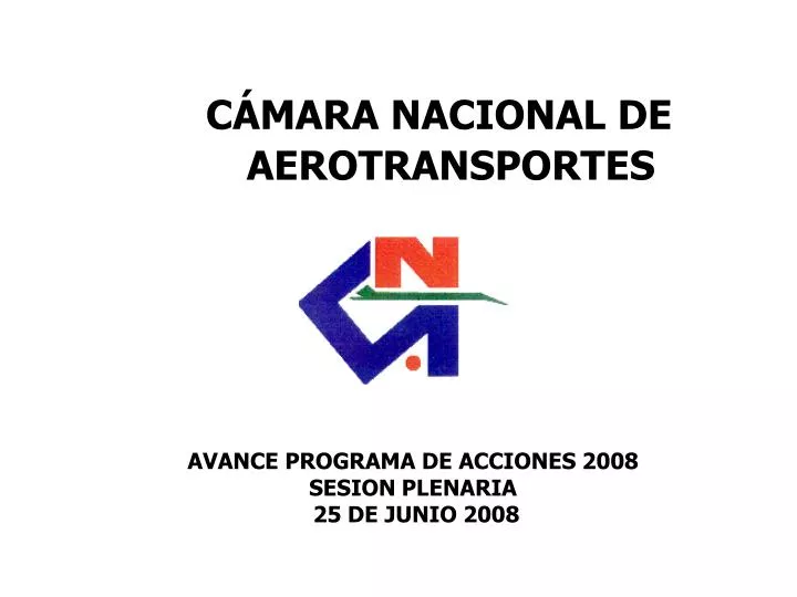 c mara nacional de aerotransportes