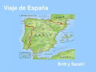 viaje de espa a