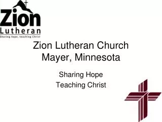 Zion Lutheran Church Mayer, Minnesota