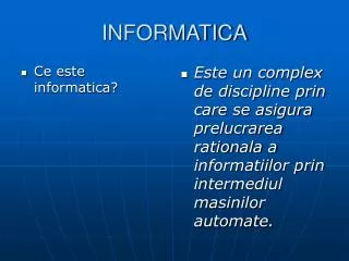 informatica