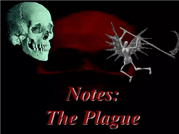 notes the plague